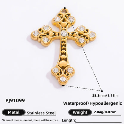 Elegant Stainless Steel Pendant Necklace Fashion Accessories