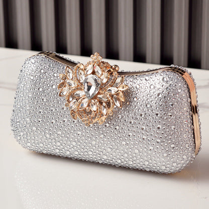 Luxury Rhinestone Evening Clutch Bag for Women