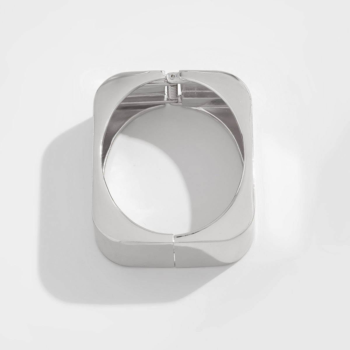 Trendy Geometric Metal Cuff Bracelet for Women