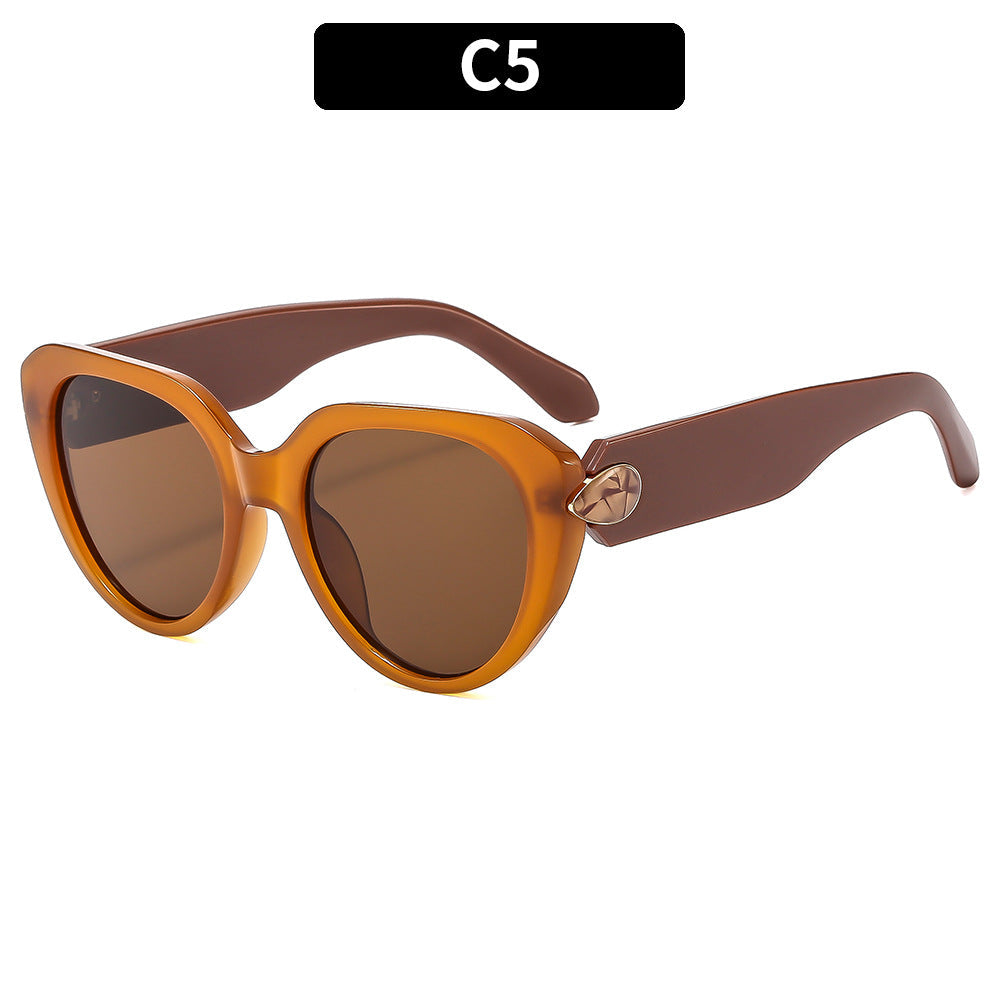 Fashion Cat Eye Sunglasses UV400 Protection Stylish Women's Shades