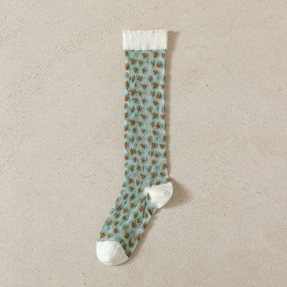 Rufia - Adorable Patterned Summer Stockings