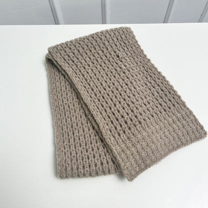 Solid Color Long Shawl Knit Soft Scarf