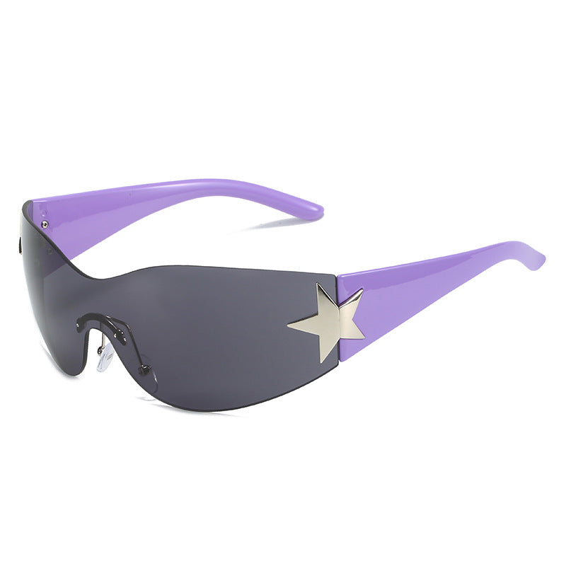 Trendy Star-Shaped Sunglasses for Women