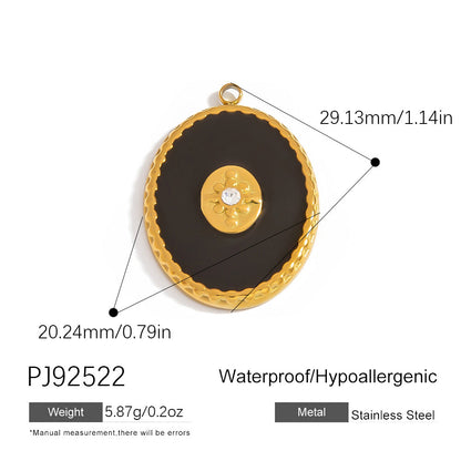 Luxury Heart-Shaped Stainless Steel DIY Jewelry Accessories Bracelet Necklace