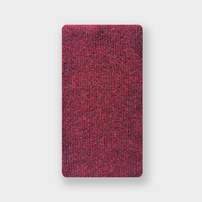 Solid Color Wool Knit Scarf for Women – Winter Style