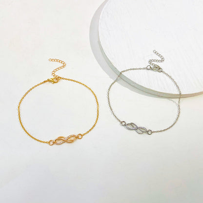Vintage Zircon DelicateÂ  Anklet
