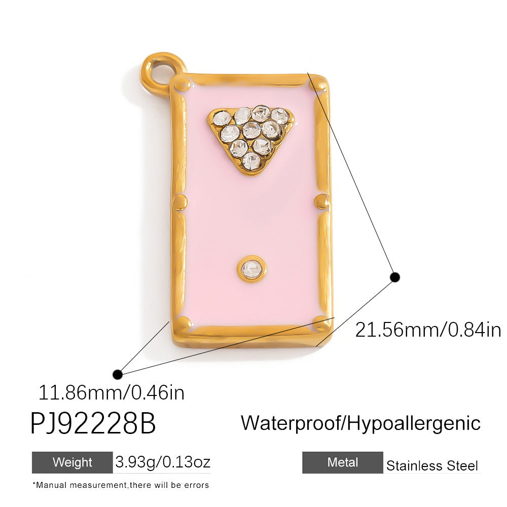 DIY Titanium Steel Jewelry Accessories Stainless Steel Necklace Bracelet Pendant