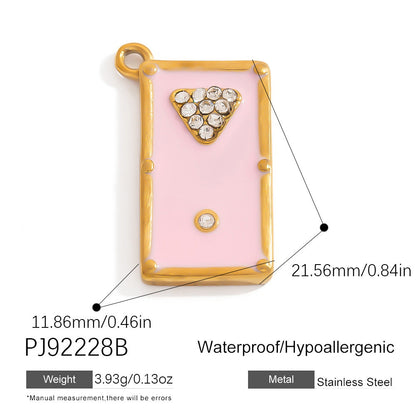 DIY Titanium Steel Jewelry Accessories Stainless Steel Necklace Bracelet Pendant