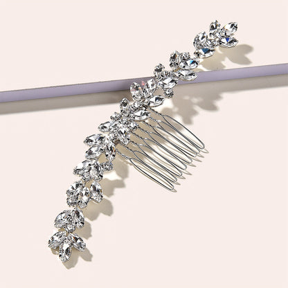 Classy Women's Updo Hair Bun Maker with Rhinestones