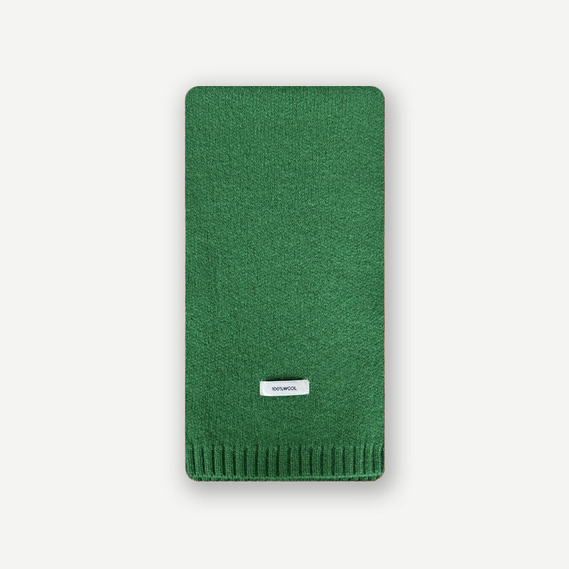Solid Color 100% Australian Merino Wool Scarf for Women