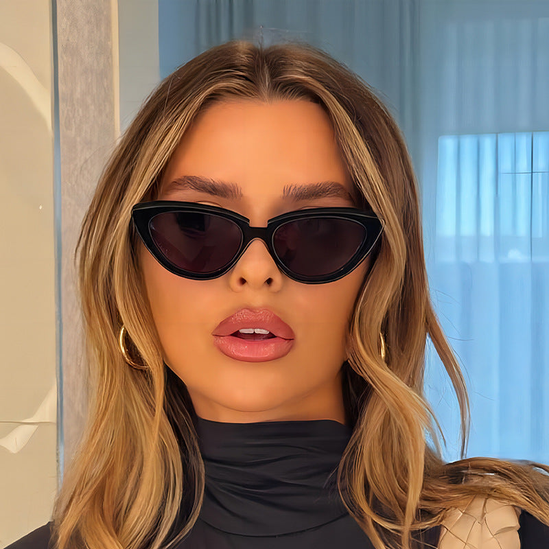Trendy Women's Cat Eye Sunglasses UV400 Protection for Outdoor Activities