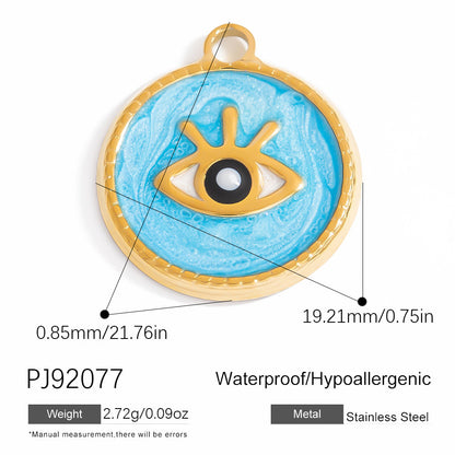 Bohemian Style Stainless Steel Beach Pendant Necklace