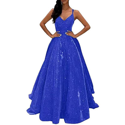 Elegant Off-Shoulder Sequin Maxi Dress for Special Occasions