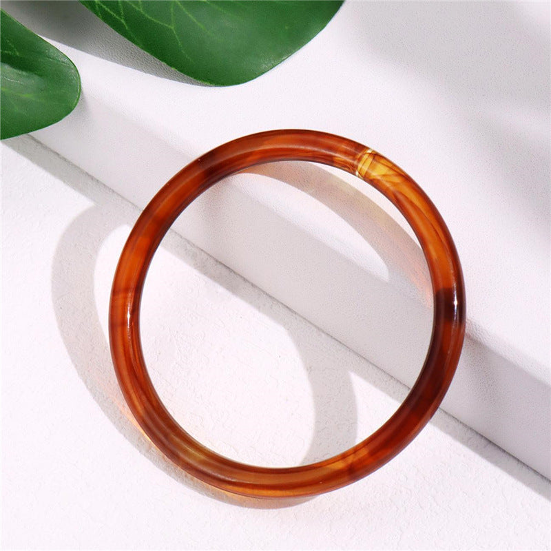 Colorful Irregular Single Acrylic Bracelets