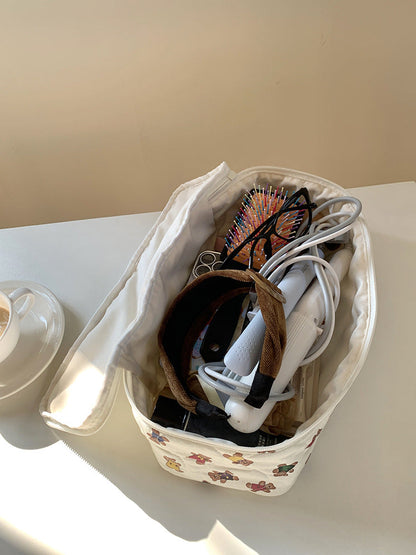 Dyson Hair Dryer And Curling Wand Storage Bag Stylish Makeup Organizer
