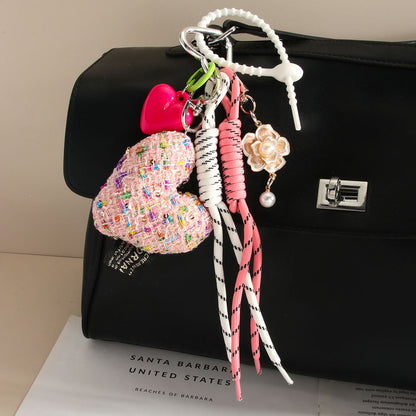 Sweet Love Rope Braided Bag Charms