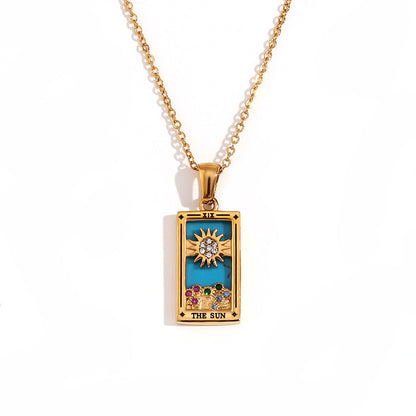 2+ Vintage Zircon Pendant Necklaces