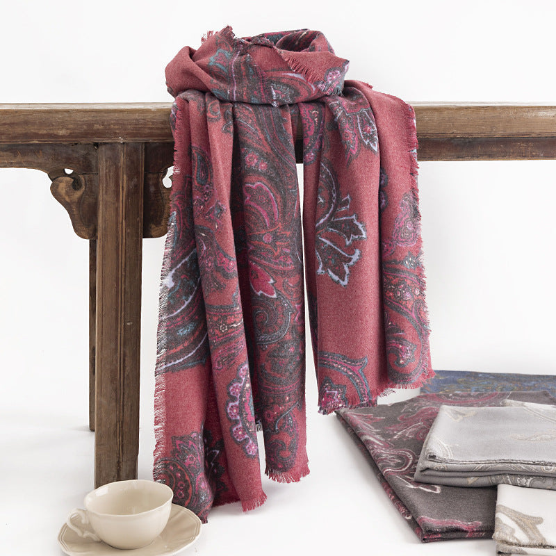 Scarvii - Colorful Paisley Scarf