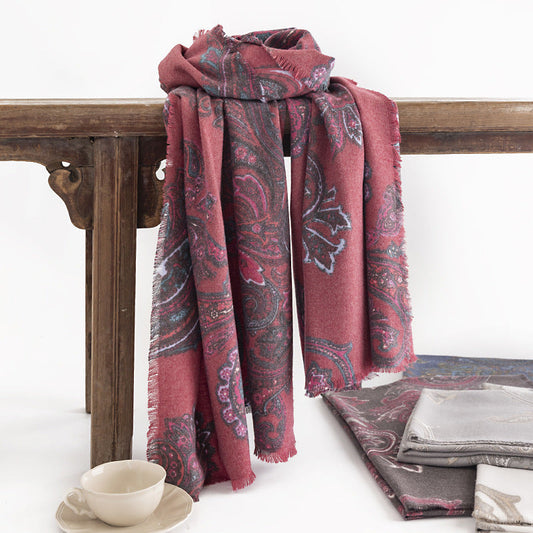 Scarvii - Colorful Paisley Scarf