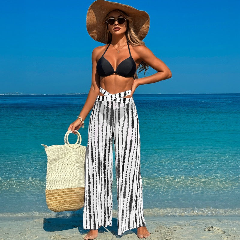 Women’S Swimsuit Three-Piece Set With Bikini And Cover-Up