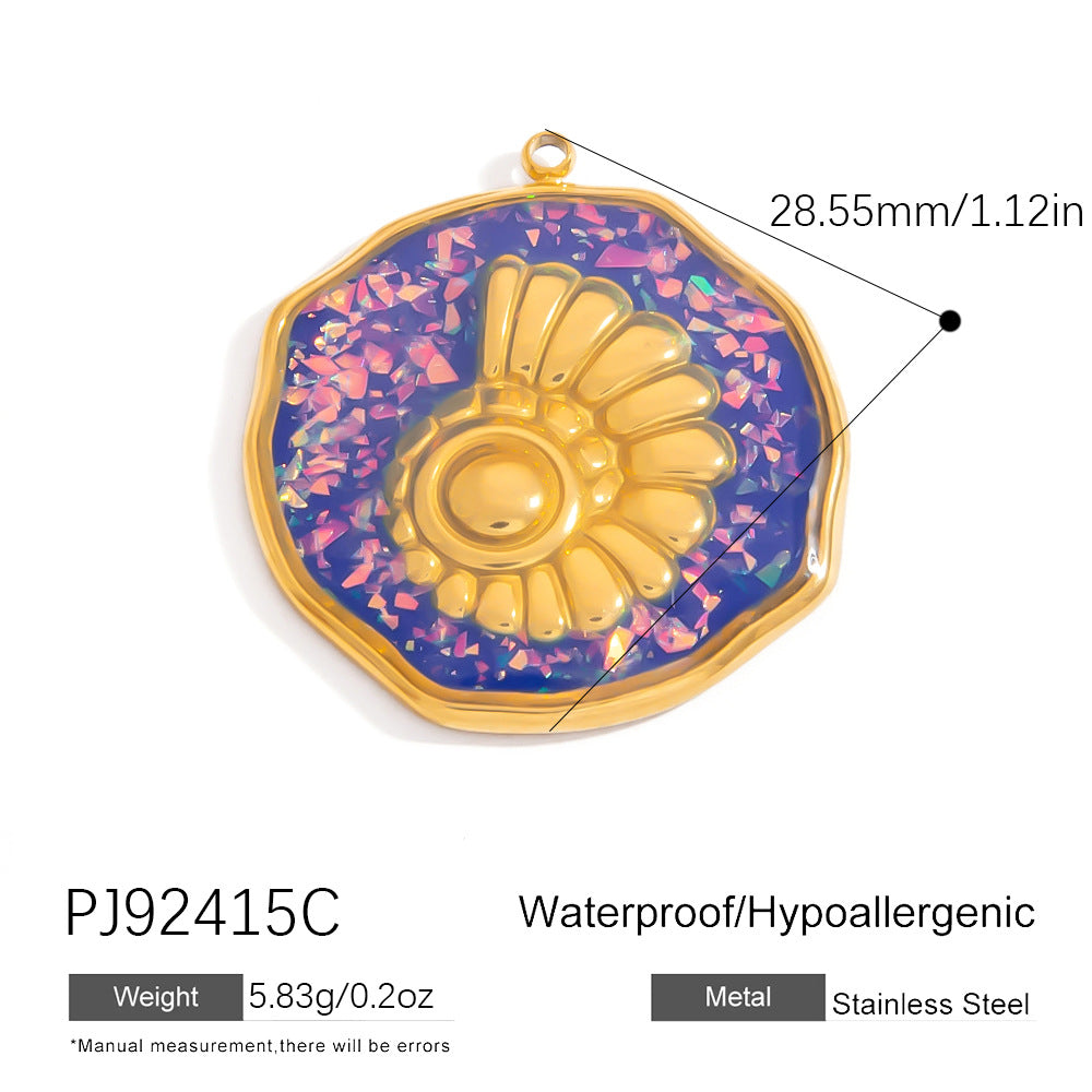 Rainbow Unicorn Stainless Steel DIY Pendant Jewelry for Bracelets and Necklaces