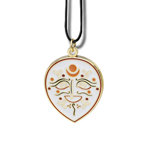 Potala Palace Tibetan Opera Masks Necklace Tibet Souvenir Pendant For Gift