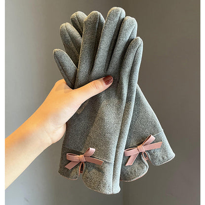 Elegant Touchscreen Thick Warm Winter Gloves