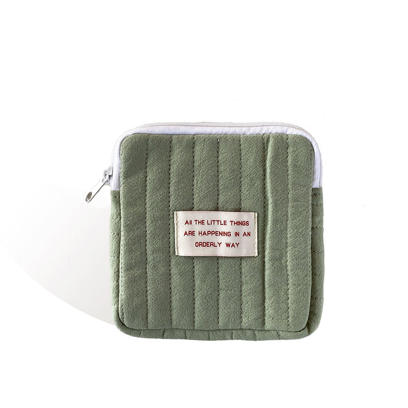 Cute Portable Makeup Bag Zip Pouch Organizer
