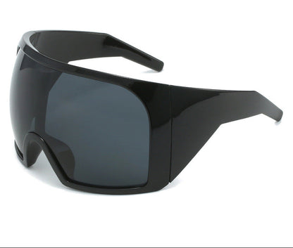 Futuristic Wraparound Sunglasses for Men and Women