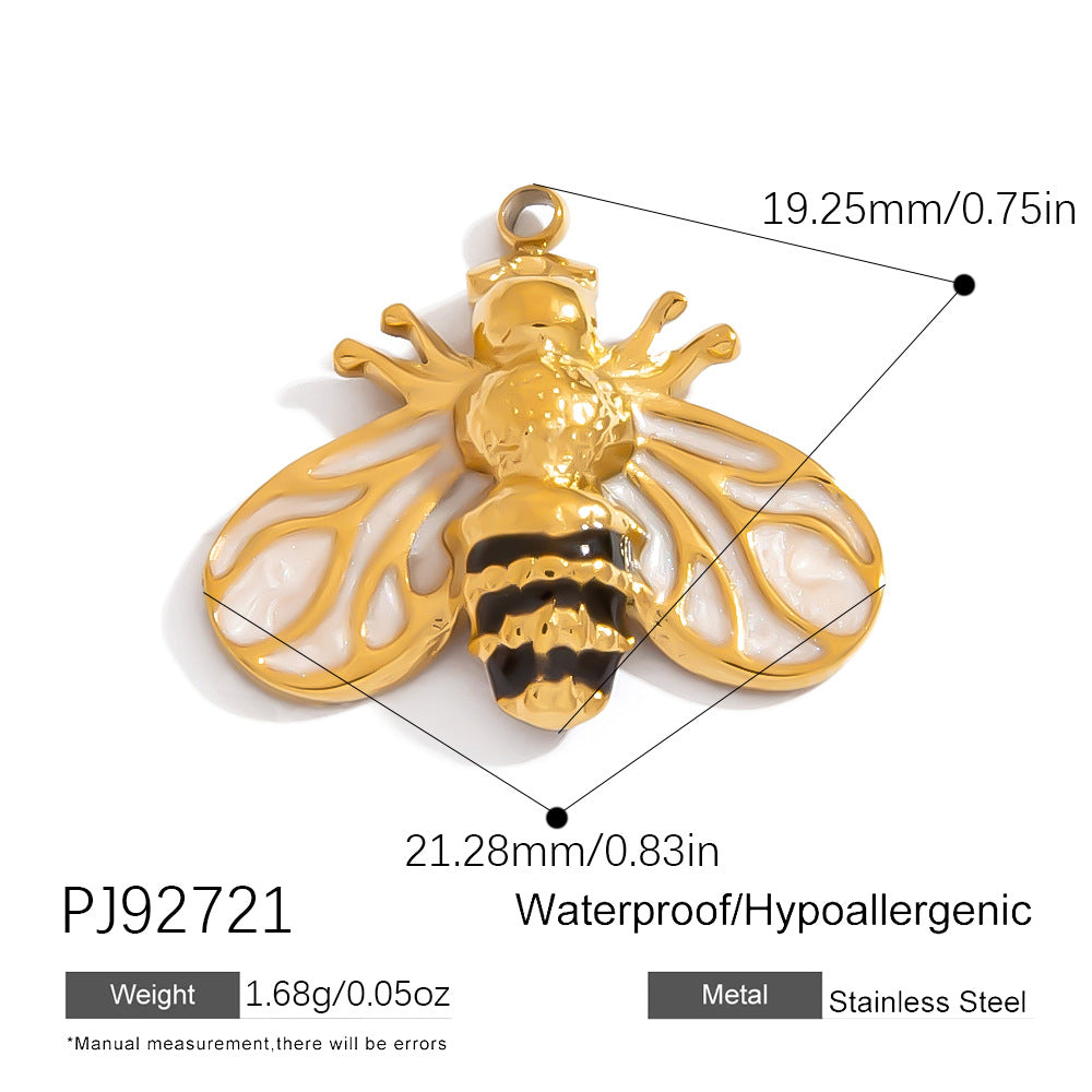 DIY 18K Gold Plated Stainless Steel Jewelry Accessories for Bracelets and Necklaces