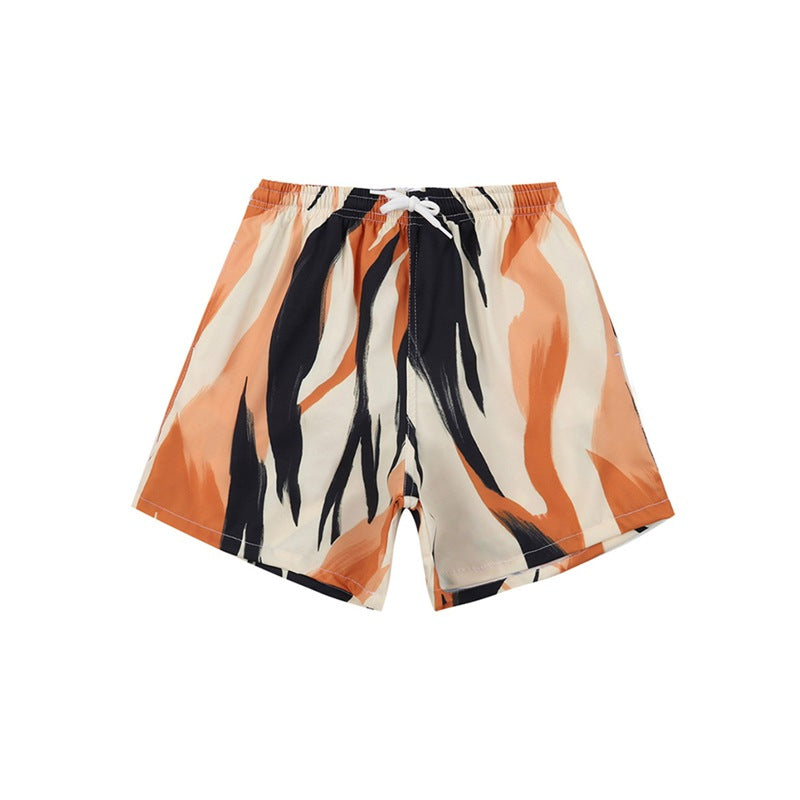 Kids Swimwear Boys Swim Trunks Beach Shorts Quick-Dry Swimsuit