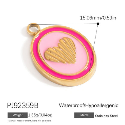 Cute DIY Stainless Steel Jewelry Accessories for Bracelets Necklaces Earrings