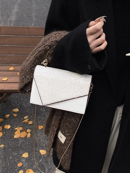 Trendy Sequin Mini Handbag Stylish Shoulder Bag