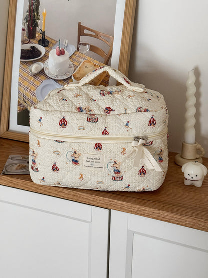 Rabbit Paradise Makeup Bag Cute Cartoon Travel Storage