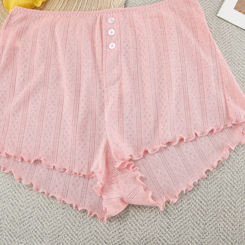 3PCS Solid Color Knit Homewear Sets