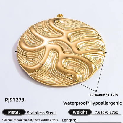 Trendy DIY Jewelry Accessories Heart Shaped Pendant Necklace and Bracelet Set