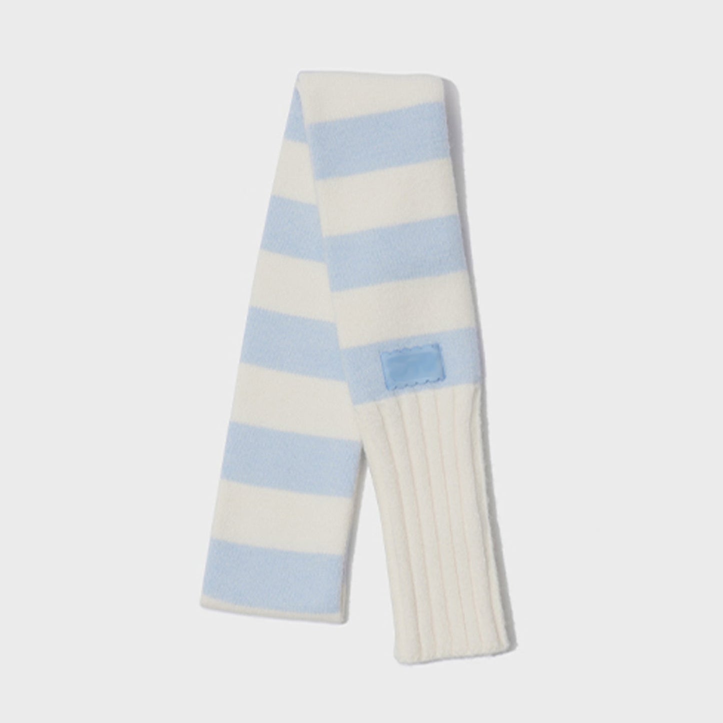 Cute Warm Striped Knit Winter Scarf