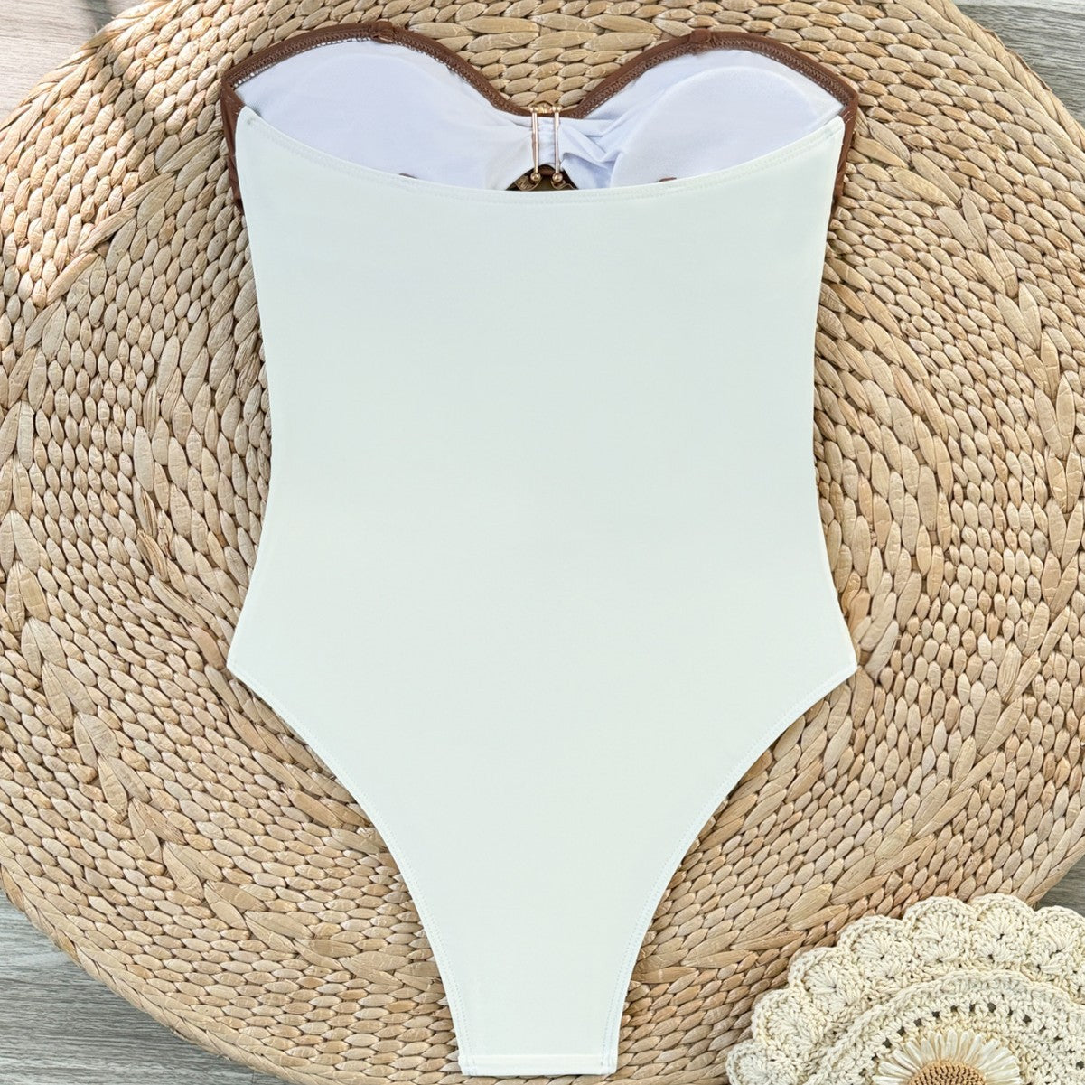 Secy - Hollow-Out One-Piece Bikini