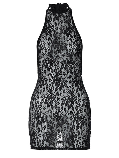 Sexy Lace Backless Bodycon Dress for Nightclub