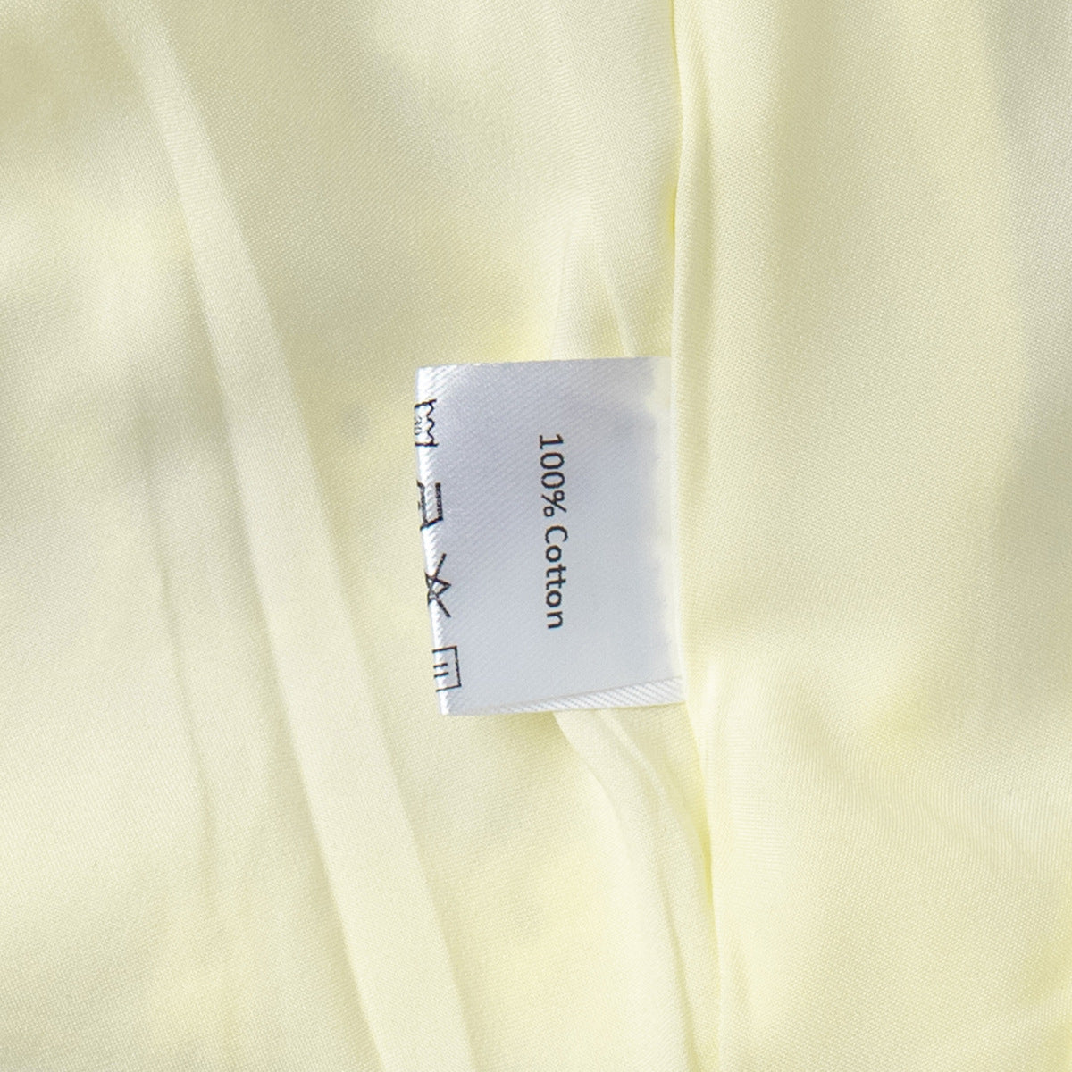 Yellow Embroidered A-Line Dress with Belted Waist