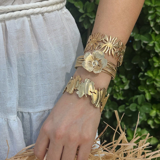 Vintage Irregular Hollow Geometric Bracelet