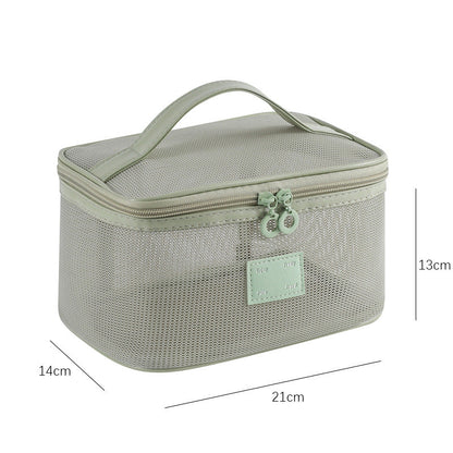 Simple Mesh Large Capacity Make Up Bags