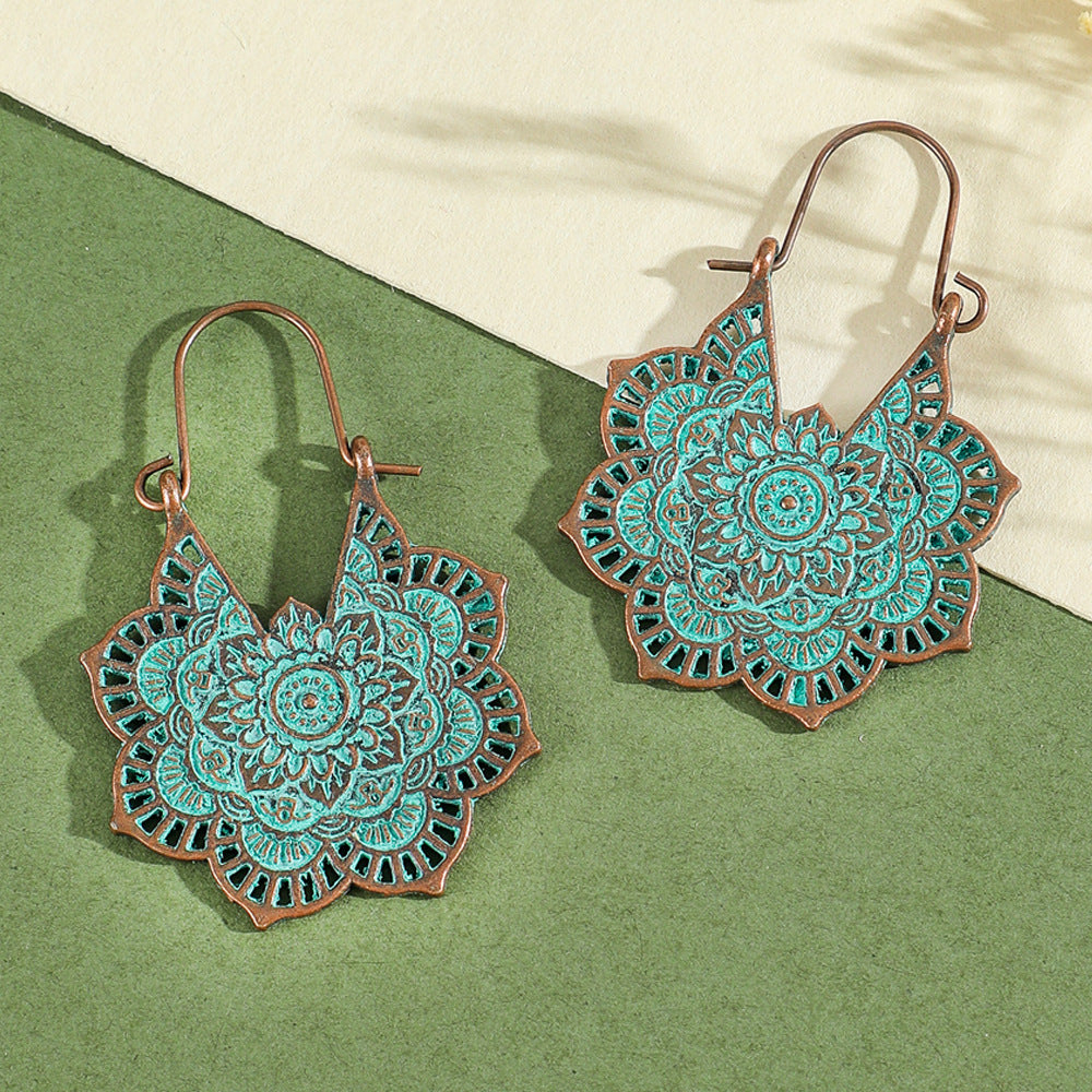 Trendy Tassel Drop Earrings Vintage Boho Statement Jewelry