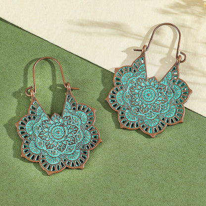 Trendy Tassel Drop Earrings Vintage Boho Statement Jewelry