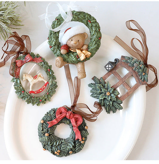 Colorful Christmas Tree Hanging Ornament