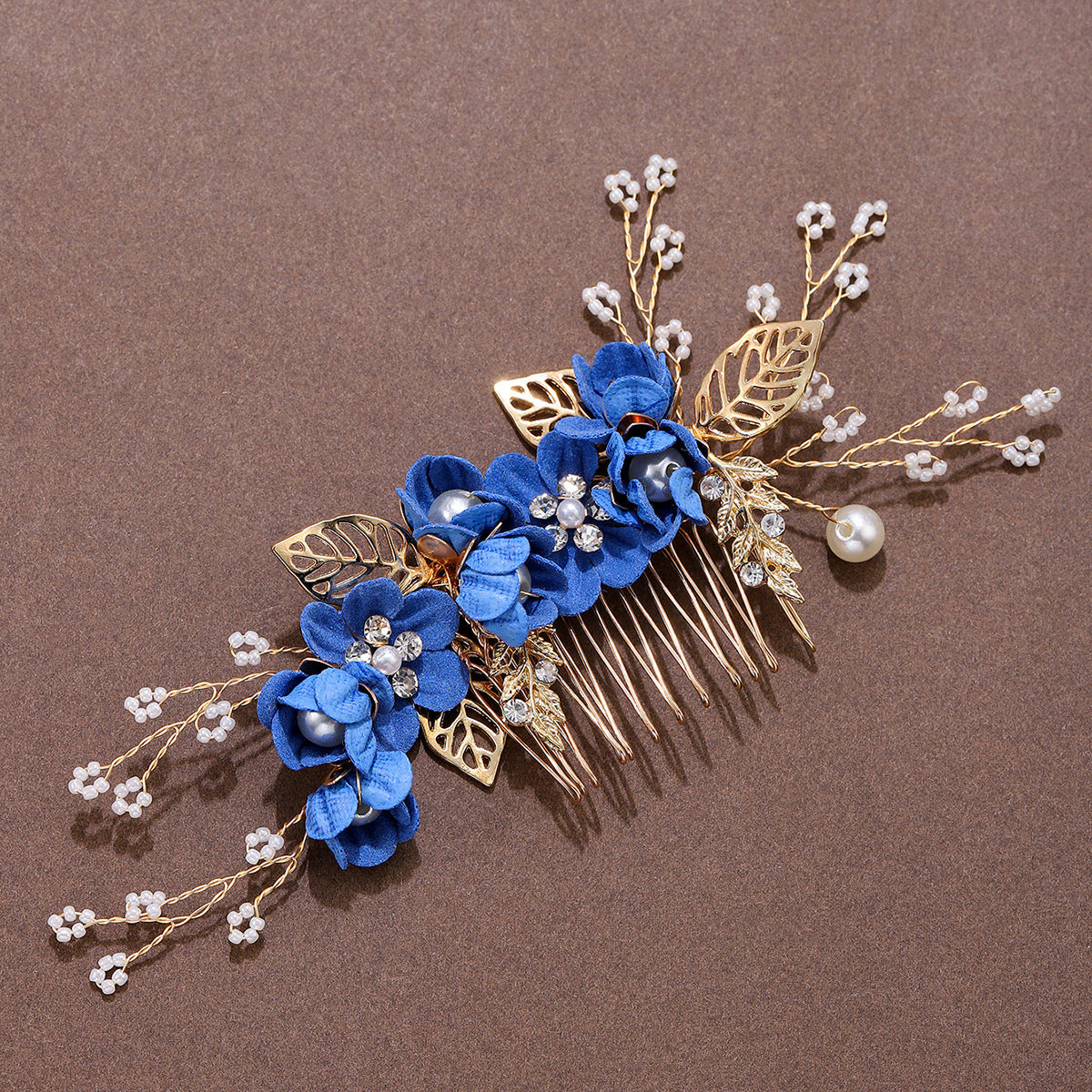 Floral Hair Combs for Weddings and Parties, Elegant Kids Hair Accessories