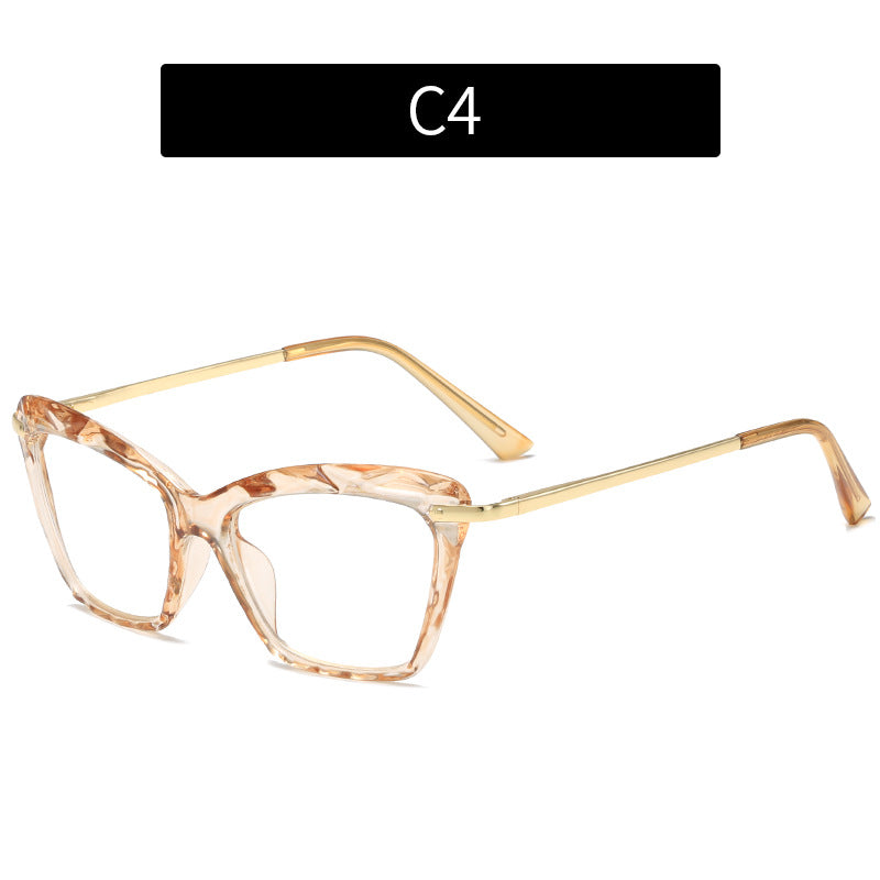 Fashionable Cat Eye Anti-Blue Light Glasses Trendy Optical Frame