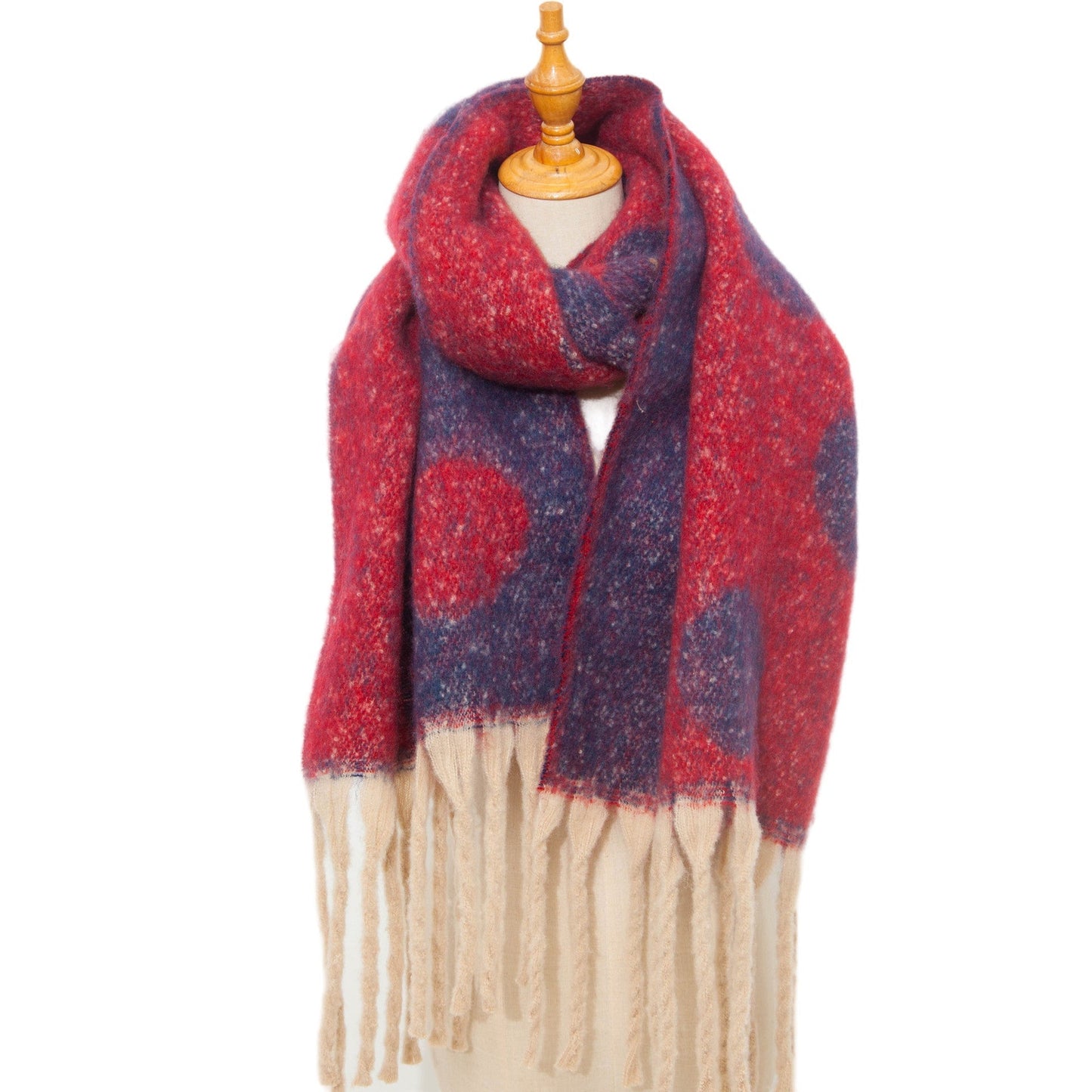 Patchework Color Point Scarves