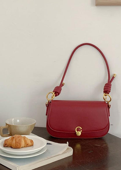 Shoulder Bag Ecofriendly PU Leather Knot Detail