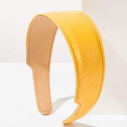 Minimalist Premium Leather Headband for Women